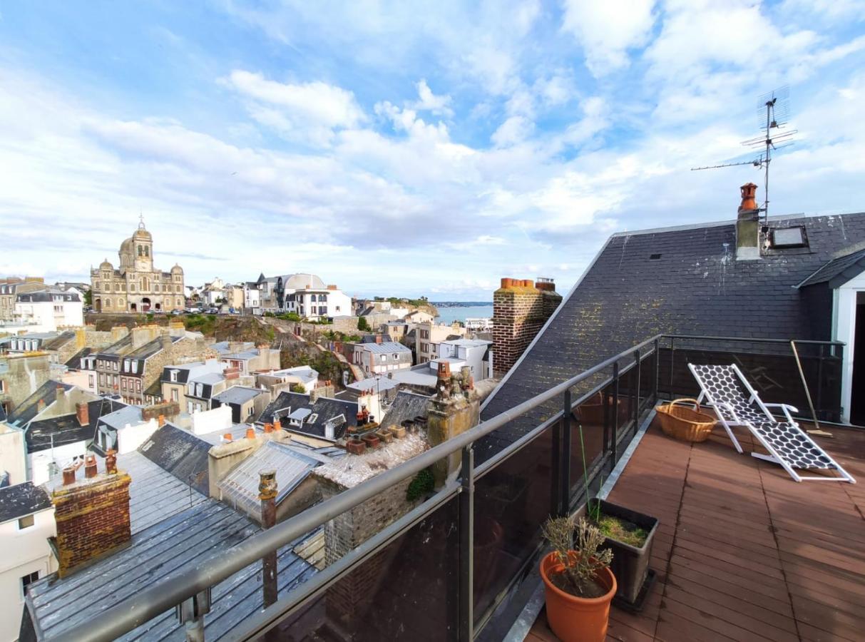 Apartmán Le Balcon Des Vents Granville Exteriér fotografie